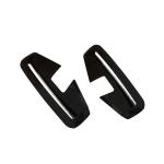 BMW 4 Series G22 G23 420i 430i M Sport M440i 2021+ Fog Light Covers Glossy Black ABS