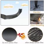 Carbon Fiber Front Bumper Lip Compatible witth Mercedes Benz E Class W212 S212 E63 E63S AMG Sedan 4-Door 2013-2016 Front Chin Spoiler Protector