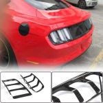 Ford Mustang 2015-2017 Rear Bumper Fog Lamp Light Cover Carbon Fiber