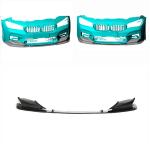 BMW 5 Series F90 M5 LCI 2021UP Front Bumper Lip Carbon Fiber/FRP