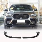 BMW X6M F96 Pre LCI (2020-2022) Dry Carbon Fiber Front Bumper Lip-Direct Fit