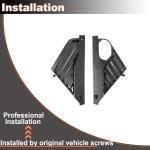 ABS Engine Bay Panel Cover for Chevy Chevrolet Corvette C8 Coupe 2020-2023 Carbon Pattern Engine Compartment Cover Kit Factory Outlet