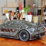 Universal By Handmade Car Model for car enthusiasts Full Carbon Fiber Forged Pattern