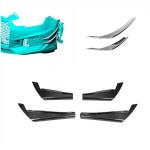 Audi A4 B9 Base Sedan 2017-2020 Front Bumper Vents Carbon Fiber