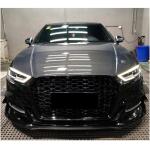 Audi A3 Sline S3 8V Pre-facelift 2014-2016 Engine Bonnet Hood Cover Carbon Fiber