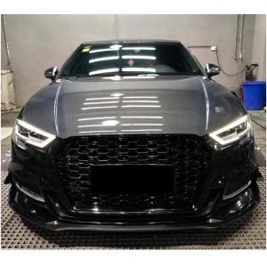 Audi A3 Sline S3 8V Pre-facelift 2014-2016 Engine Bonnet Hood Cover Carbon Fiber