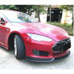 Tesla Model S 2012-2015 Front Bumper Lip Carbon Fiber