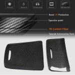 Mercedes Benz A CLA GLA Class W176 W117 C117 X156 Center Console Storage Box Cover Lid Dry Carbon Fiber