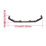 For Subaru BRZ 13-16 Toyota FT86 GT86 Scion FR-S 12-16 Carbon Fiber Front Bumper Lip Chin Spoiler