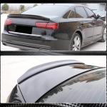 Audi A6 Sline S6 C7 C7.5 Sedan 2012-2019 Rear Trunk Spoiler Carbon Fiber