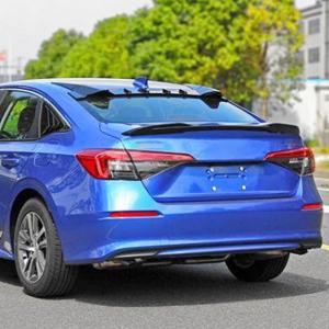 Honda Civic 11th 2022-2023 Rear Trunk Spoiler Glossy Black ABS
