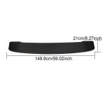 Volkswagen VW Multivan 2015-2020 Rear Roof Spoiler Carbon Fiber