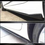 Cadillac ATS Sedan 2013-2019 Side Skirts Carbon Fiber
