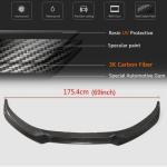 Jaguar XE X760 2015-2019 Front Bumper Lip Carbon Fiber