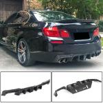 BMW 5 Series F10 M Sport 2012-2016 Rear Bumper Diffuser Carbon Fiber