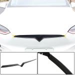 Tesla Model X 2016-2022 Front Bumper Grille Carbon Fiber
