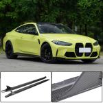 BMW G82 G83 M4 2021UP Side Skirts Dry Carbon Fiber