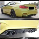 BMW F80 M3 F82 F83 M4 2014-2020 Rear Bumper Diffuser Carbon Fiber/FRP