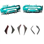 Lamborghini Huracan Performante 2-Door 2017-2019 Rear Bumper Splitters Carbon Fiber