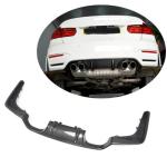 BMW F82 F83 M4 2015-2020 Carbon Fiber Aero Body Kit(Front Lip, Side Skirts, Rear Diffuser & Trunk Spoiler)