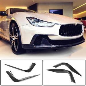 Maserati Ghibli S Q4 M157 Pre-facelift 2014-2017 Front Bumper Vents Carbon Fiber