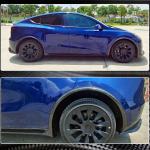 Tesla Model Y Wheel Arch Fender Flares Dry Carbon Fiber