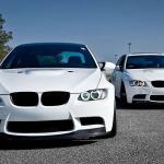 BMW 3 Series E90 E92 E93 M3 2008-2013 Front Bumper Lip Carbon Fiber