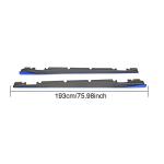 Mercedes Benz W176 (W117) C117 AMG Hatchback 2013-2018 Side Skirts Carbon Fiber