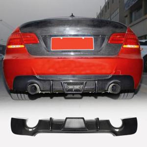 BMW 3 Series E92 E93 M Sport 2007-2012 Rear Bumper Diffuser Carbon Fiber