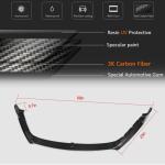 Jaguar F-TYPE 2013-2017 Front Bumper Lip Carbon Fiber