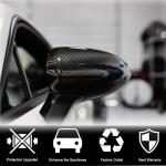 Subaru BRZ Toyota GR86 2022+ Add-on Mirror Covers Pair Dry Carbon Fiber