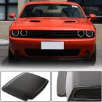 Dodge Challenger Coupe 2015-2019 Engine Hood Cover Carbon Fiber
