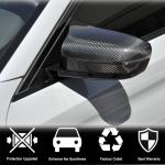 BMW 5 Series F90 M5 Pre-LCI 2018-2020 Mirror Covers LHD Pair Dry Carbon Fiber