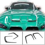BMW G80 M3 G82 G83 M4 2021+ Engine Hood Air Vent Covers Dry Carbon Fiber