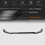Audi A4 B8.5 Base Sedan Facelift 2013-2016 Front Bumper Lip Carbon Fiber