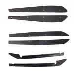 BMW 3 Series E92 E93 M3 Rear Bumper Diffuser Cover With Vents Carbon Fiber