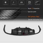 Porsche Macan 2014-2020 Rear Bumper Diffuser With Brake Light Carbon Fiber