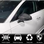 Audi A4 B9 S4 A5 S5 RS5 2017-2022 Mirror Covers Replacment Style Carbon Fiber
