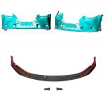 Lexus GS F Base L10 2016-2020 Front Bumper Lip Carbon Fiber