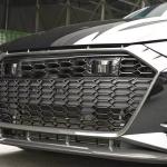 Audi RS6 2019-2022 Front Bumper Lip Side Skirts Rear Diffuser Rear Trunk Spoiler Rear Window Spoiler Dry Carbon Fiber