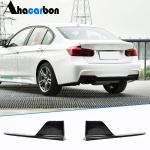 BMW 3 Series F30 M Sport 2012-2018 Rear Bumper Splitters Carbon Fiber
