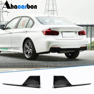 BMW 3 Series F30 M Sport 2012-2018 Rear Bumper Splitters Carbon Fiber