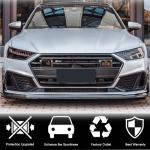 Audi S7 A7 Sline C8 Sportback 2019-2021 Front Bumper Splitters Carbon Fiber