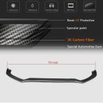 Audi S5 A5 Sline B8.5 Facelift 2012-2016 Front Bumper Lip Carbon Fiber