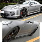 Carbon Fiber Front Lip and Side Skirts for Porsche Panamera 2010-2013