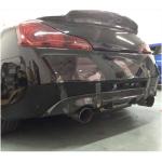 Infiniti G37 Coupe 2008-13 Rear Bumper Diffuser(Non-US) Carbon Fiber