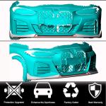 BMW 4 Series G26 I4 420i 430i 440i M-Sport 4 Door 2021-2023 Front Bumper Lip Carbon Fiber