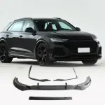 Audi RSQ8 Base Sport Utility 4-Door 2021+ Front Bumper Lip Carbon Fiber