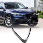Carbon Fiber V Shape Grill Mesh Frame Cover Decoration Trim 2017-2019