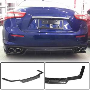 Maserati Ghibli Base 2018-2020 Rear Bumper Diffuser Carbon Fiber